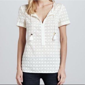 NWT Tory Burch Maxton Embroidered Elephant Top Tunic